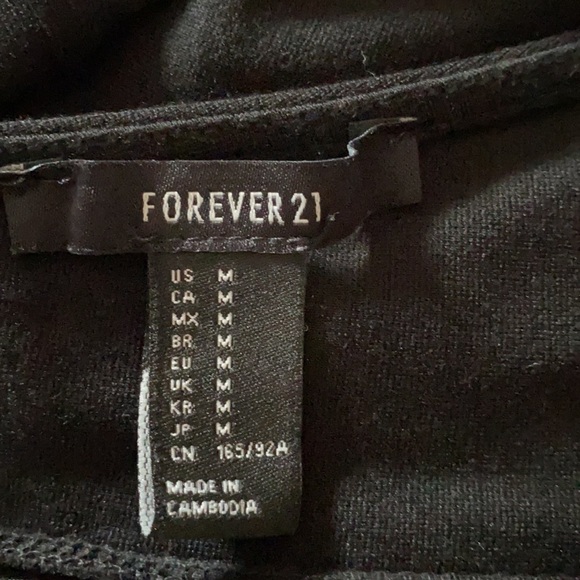 Forever 21 dress color black size M - Picture 8 of 11
